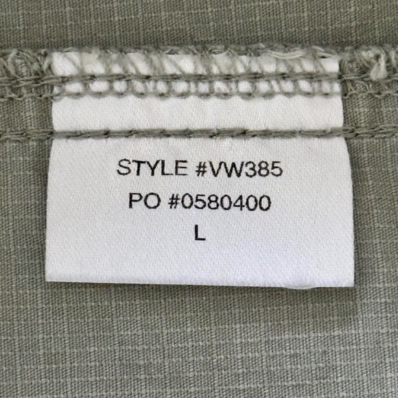 Vuori Vintage Ripstop Short in Eucalyptus Green Women's Size Large - Picture 8 of 11